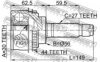 FEBEST 0810-026A44 Joint, drive shaft